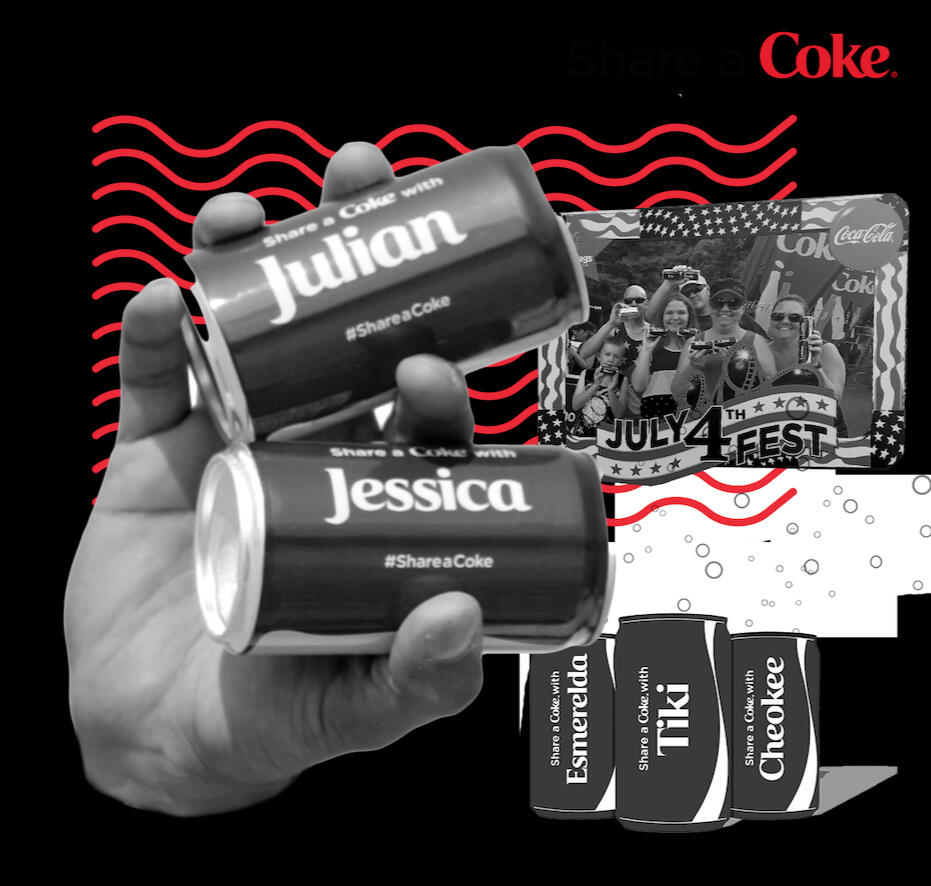 Coca-Cola : Share a Coke Experiential : Momentum : Creative Director