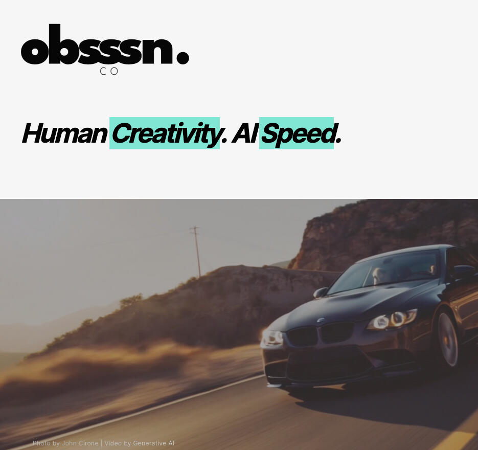 OBSSSN : Website : obsssn.co : Creative Leader