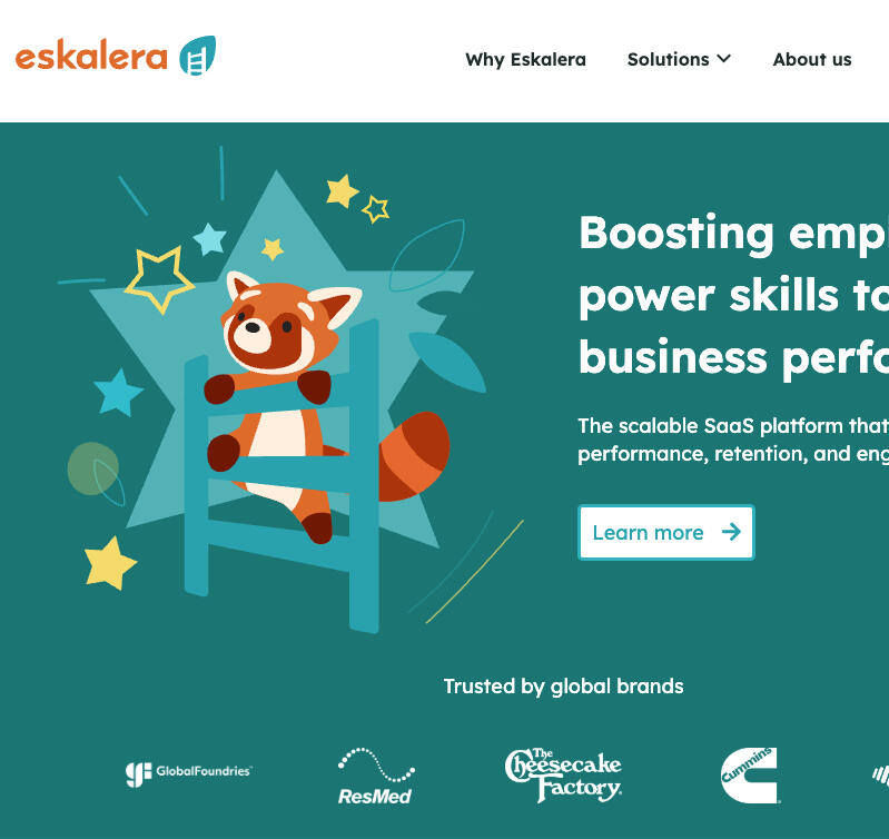 Eskalera : Website SEO B2B : Independent Freelance : Copywriter / Creative Strategist