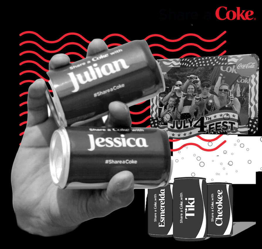 Coca-Cola : Share a Coke Experiential : Momentum : Creative Director