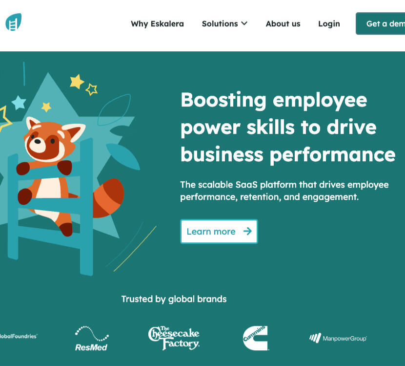 Eskalera : Website SEO B2B : Independent Freelance : Copywriter / Creative Strategist