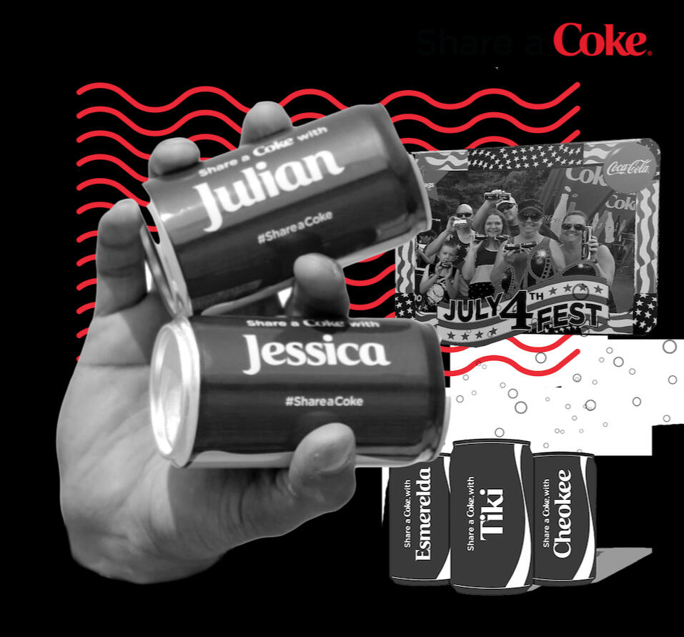 Coca-Cola : Share a Coke Experiential : Momentum : Creative Director