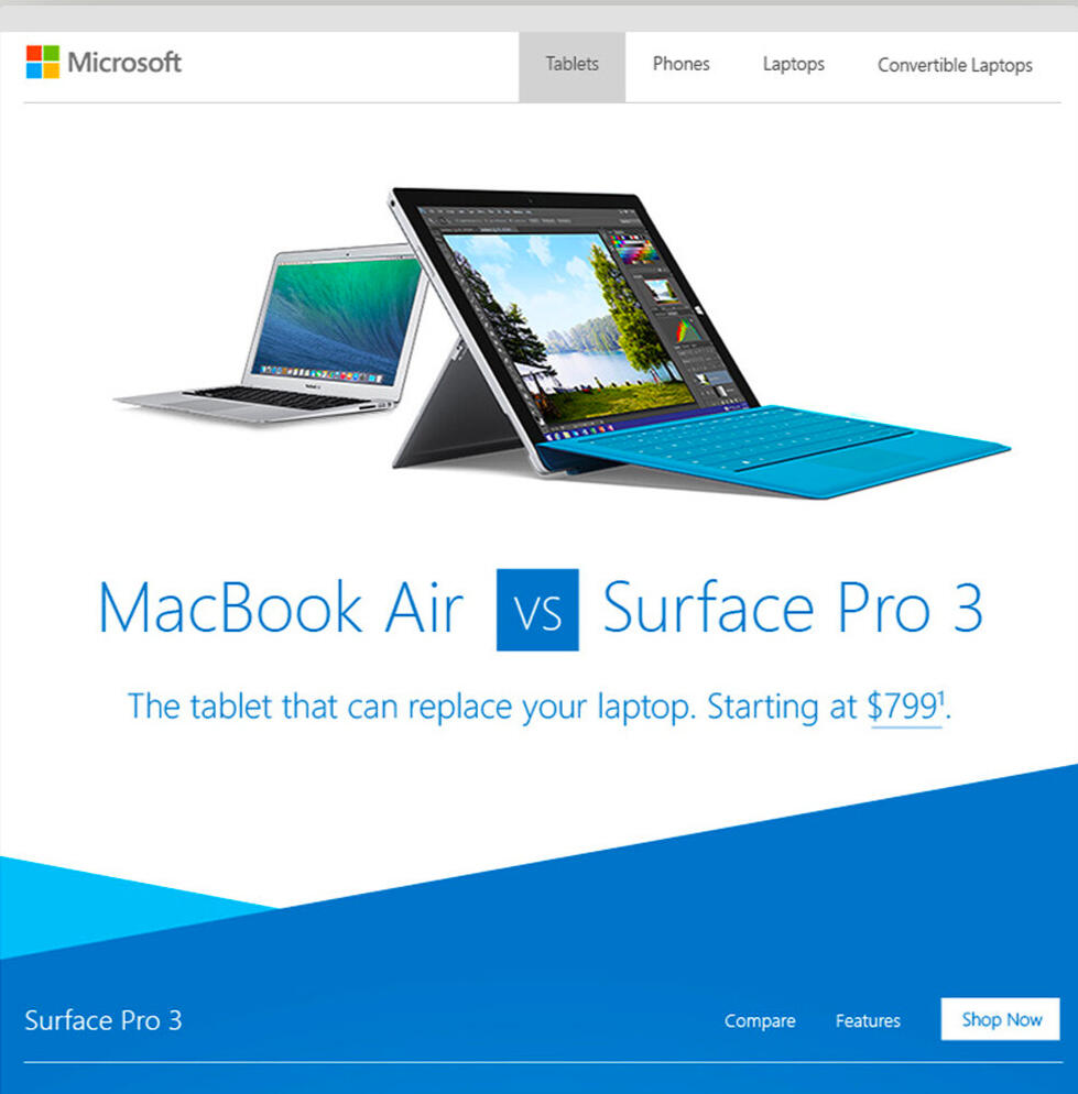 Microsoft : Web SEO and B2B Sales Websites : McCann M:United : Copywriter