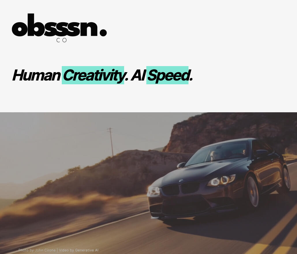 OBSSSN : Website : obsssn.co : Creative Leader
