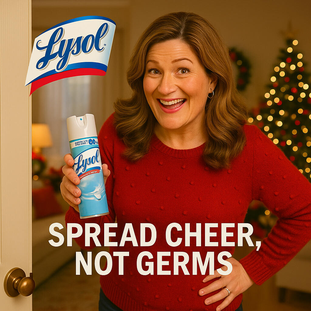 Lysol : Ana Gasteyer holidays viral video campaign : Independent : Director