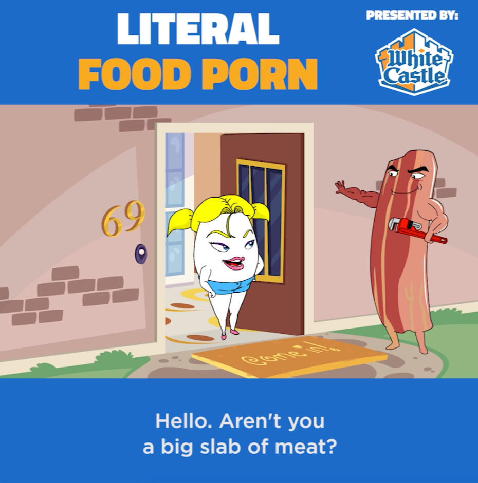 White Castle : Literal Food Porn social campaign : CollegeHumor : Executive Creative Director