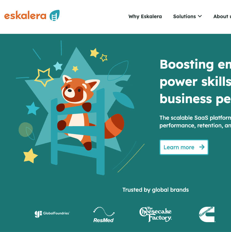 Eskalera : Website SEO B2B : Independent Freelance : Copywriter / Creative Strategist