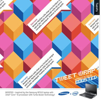 Samsung : Tweetwrap Stunt : Barbarian : Copywriter