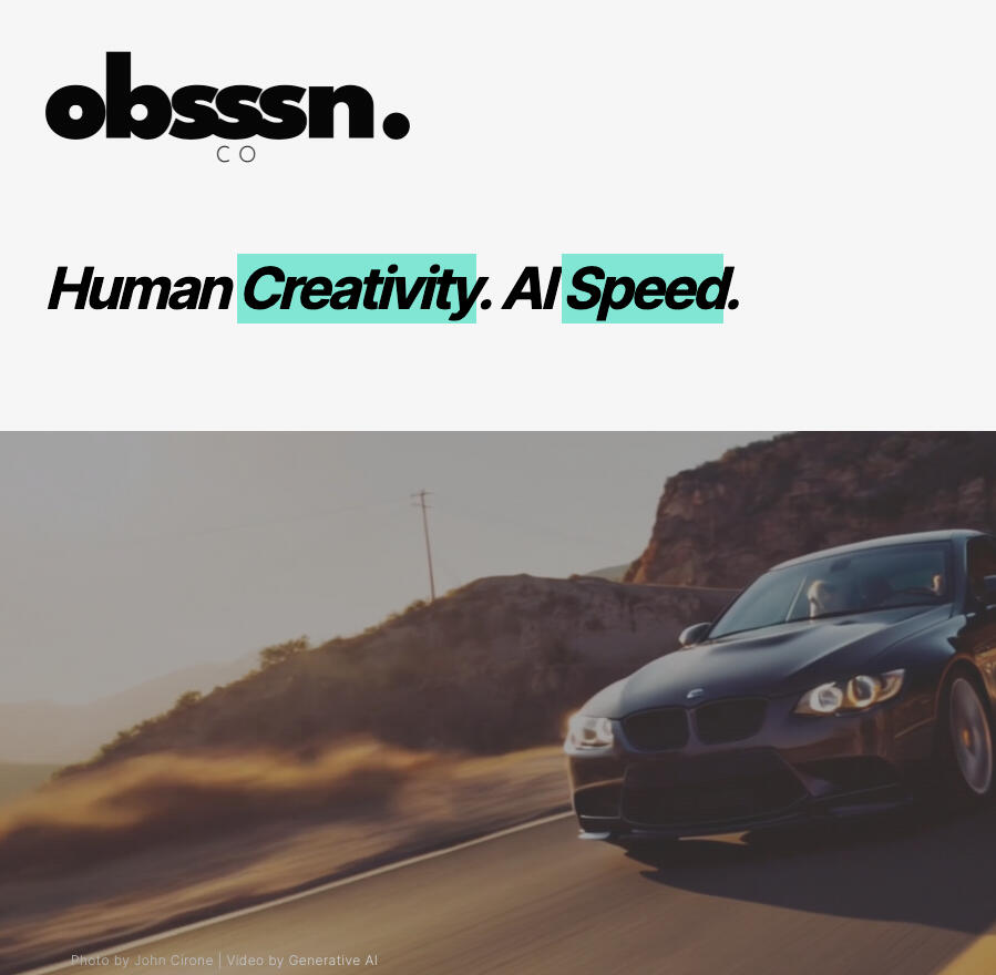 OBSSSN : Website : obsssn.co : Creative Leader